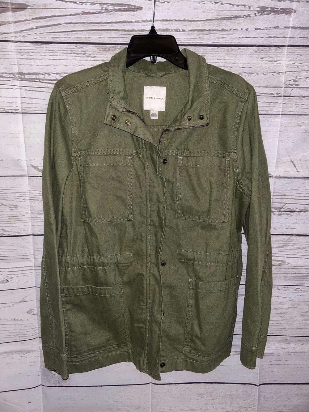 Vintage America Green Jacket
